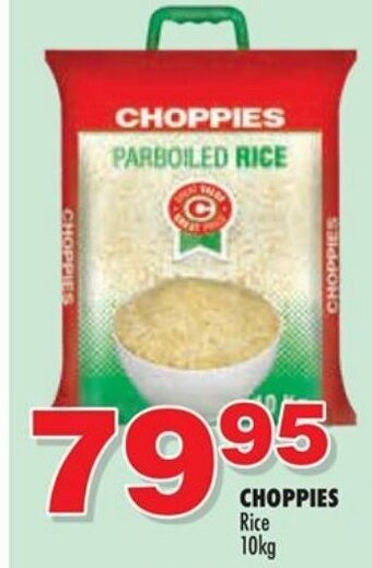 Choppies Choppies Rice 10kg offer