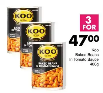 Save Koo Baked Beans In Tomato Sauce offer