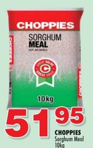 Choppies Choppies Sorghum Meal 10kg offer