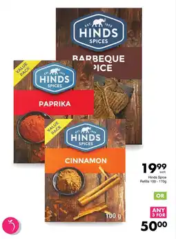 Save Hinds Spice Refills offer