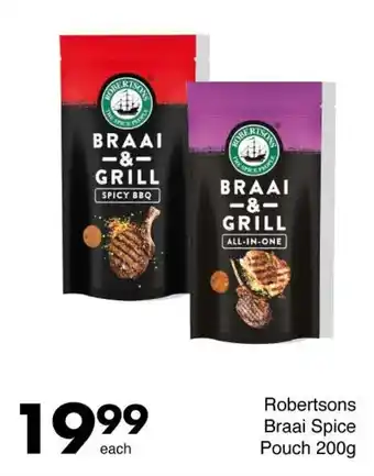 Save Robertsons Braai Spice Pouch offer
