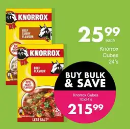 Save Knorrox Cubes offer
