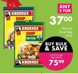 Save Knorrox Soup Bag offer