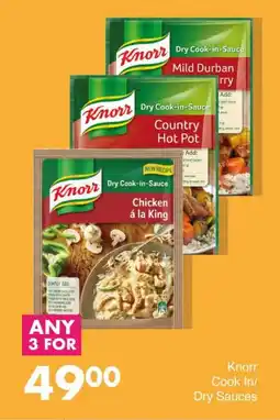 Save Knorr Cook In/ Dry Sauces offer