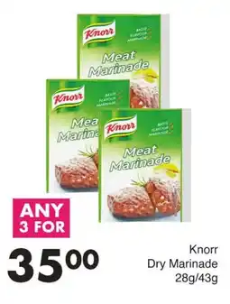 Save Knorr Dry Marinade offer