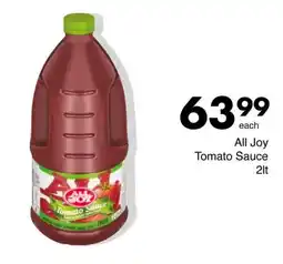 Save All Joy Tomato Sauce offer