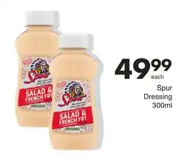 Save Spur Dressing offer