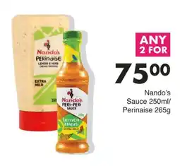 Save Nando's Sauce/ Perinaise offer