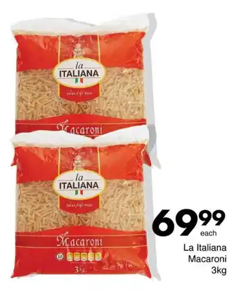 Save La Italiana Macaroni offer