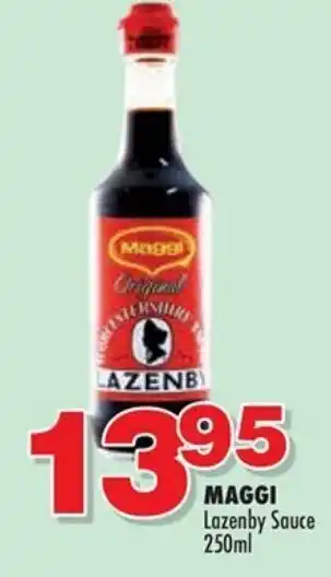 Choppies Maggi Lazenby Sauce 250ml offer