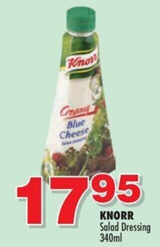Knorr Salad Dressing 340ml