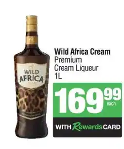 Spar Tops Wild Africa Cream offer