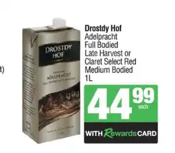Spar Tops Drostdy Hof offer