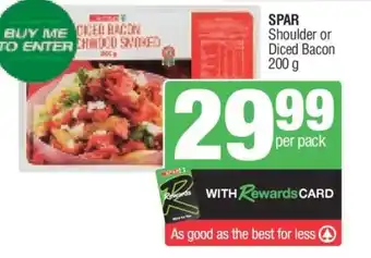 Spar SPAR Shoulder or Diced Bacon offer