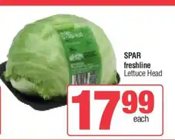 Spar SPAR freshline Lettuce Head offer