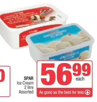Spar SPAR Ice Cream offer