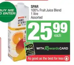 SPAR 100% Fruit Juice Blend