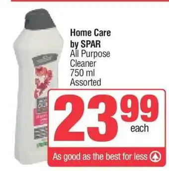 Spar Home Care By SPAR offer