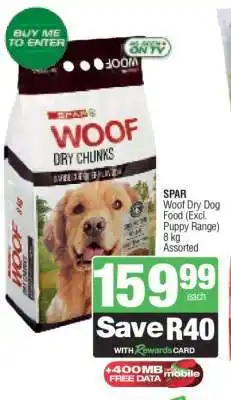 Spar SPAR Woof Dry Dog Food offer