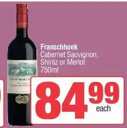 Spar Franschhoek offer