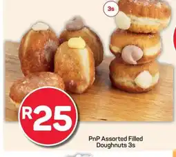 Pick n Pay Hypermarket PnP Assorted Filled Doughnuts 3s offer
