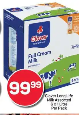 Pick n Pay Hypermarket Clover Long Life Milk Assorted offer