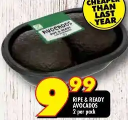 Shoprite Ripe & Ready Avocados offer