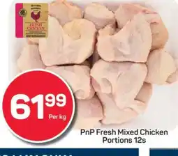 Pick n Pay Hypermarket PnP Fresh Mixed Chicken Portions 12s offer