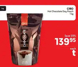 Makro CIRO Hot Chocolate Doy Pouch offer