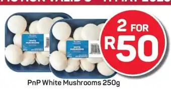 Pick n Pay PnP White Mushrooms 250g offer