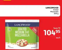 Makro LANCEWOOD Grated Mozzarella 600 g offer