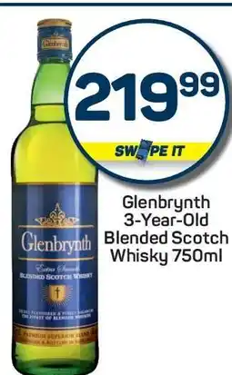 Pick n Pay Glenbrynth 3-Year-Old Blended Scotch Whisky 750ml offer