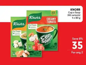 Makro KNORR Cup a Soup (All variants) offer