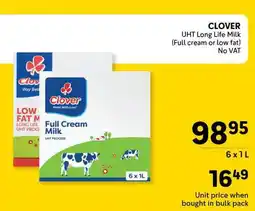 Makro Clover UHT Long Life Milk offer