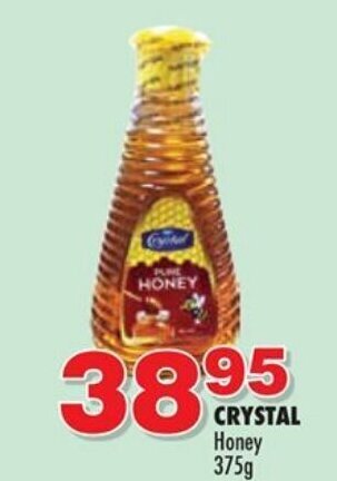 Crystal Honey 375g