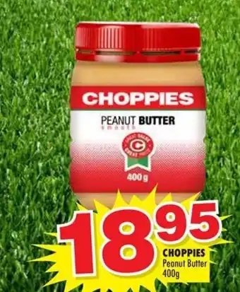 Choppies Choppies Peanut Butter 400g offer