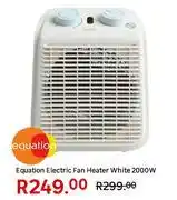 Leroy Merlin Equation Electric Fan Heater White 2000W offer