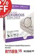 Leroy Merlin Pure Pleasure Double Fitted Electric Blanket offer