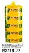 Leroy Merlin Isover 51mm 40 Pieces Cavity Batt Glasswool Drywall offer