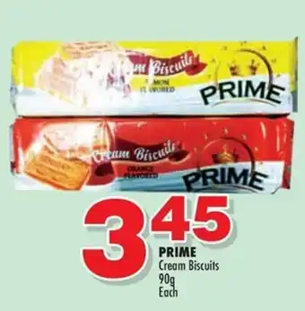 Choppies Prime Cream Biscuits 90g offer
