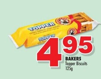 Bakers Topper Biscuits 125g