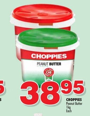 Choppies Choppies Peanut Butter 1kg offer