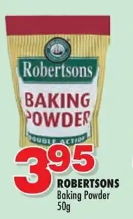 Choppies Robertson's Baking Powder 50g offer