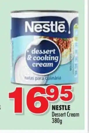 Choppies Nestle Dessert Cream 380g offer