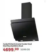 Leroy Merlin Candy Kitchen Extractor Cooker Hood Wall Mounted 60cm Black offer