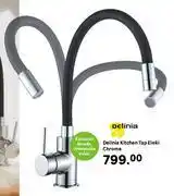 Leroy Merlin Delinia Kitchen Tap Eleki Chrome offer