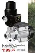 Leroy Merlin Peripheral Water Pressure Pump & Controller 0.37Kw offer