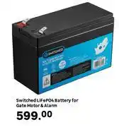 Leroy Merlin Switched Life PO4 Battery For Gate Motor & Alarm offer