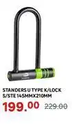 Leroy Merlin Standers U Type K/Lock S/STE 145mm X 210mm offer
