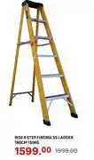 Leroy Merlin Rise 6 Step Fiberglass Ladder 180cm offer